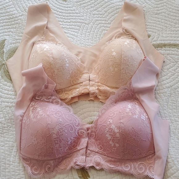 Other - NIB front-close bras, set of 2.